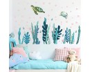 Under The Sea Seaweed Wall Decals, Turtles, Crab, Starfish, Seashell Under The Sea Seaweed Wall Decals, Turtles, Crab, Starfish, Seashell